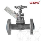 API602 BS5352  Industrial Globe Valve Dn20 3/4 Inch  600lb Forged Steel A105n Rf Welded Flanged